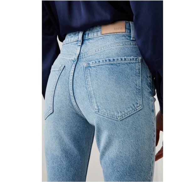 MSRP $198 Rails The Sunset Crop Slim Flare - High Rise Crop - Snowbird - Size 30 - Picture 2 of 9